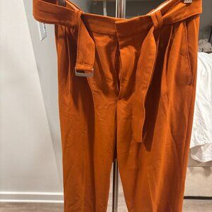 Zara pants with belt
